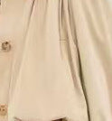 Suede textured pleated outerwear
