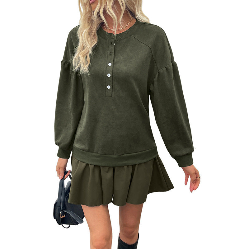Long Sleeve Hoodie Mini Dress