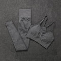 Women Seamless Solid Color Two Piece Sets